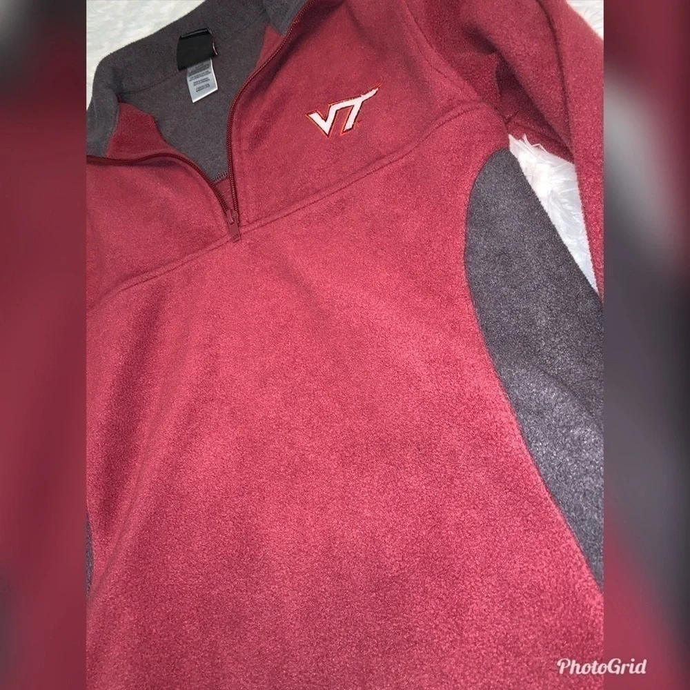 Genuine Stuff Virginia Tech Fleece Pullover 10